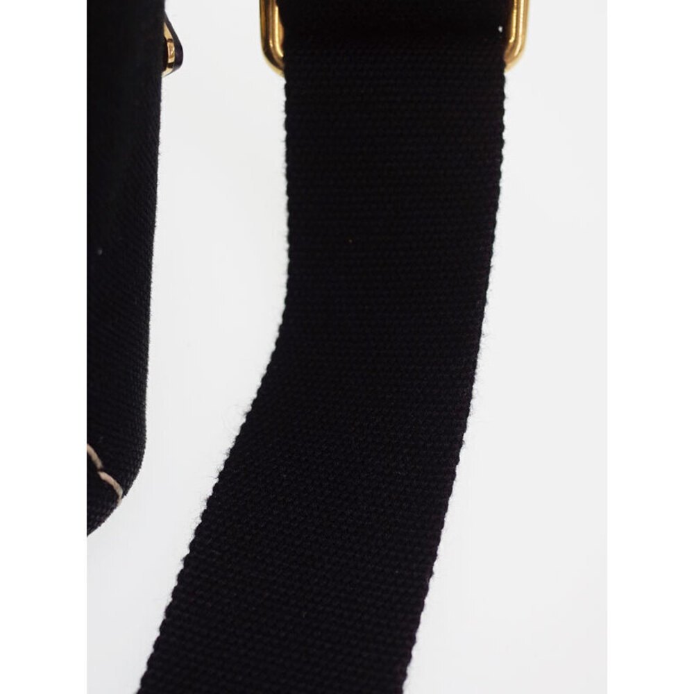PRADA Canapa Handbag Convertible Shoulder Bag Black - Picture 9 of 9